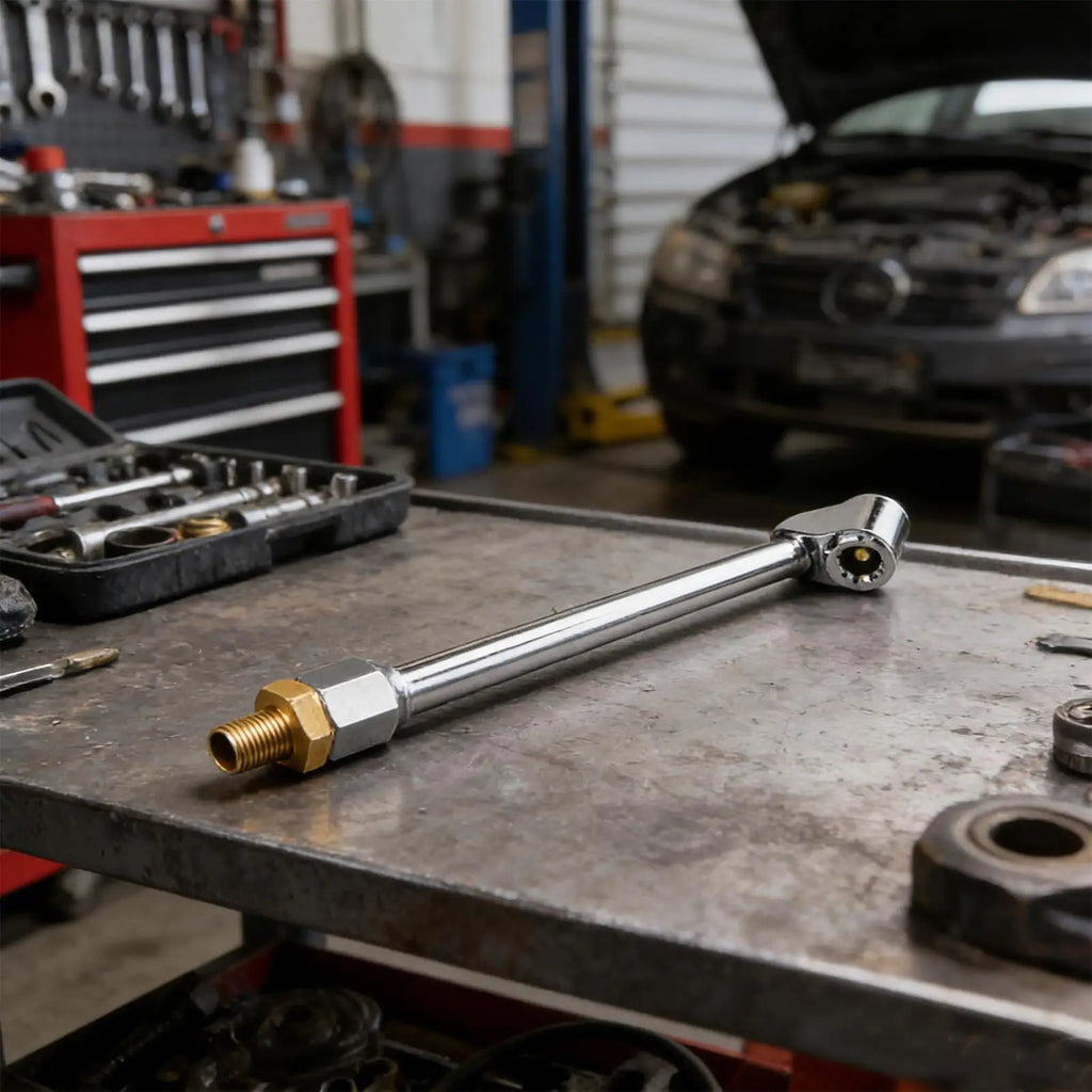 Quick-Connect Locking Air Chuck – Leak-Proof Tire Inflator Tool