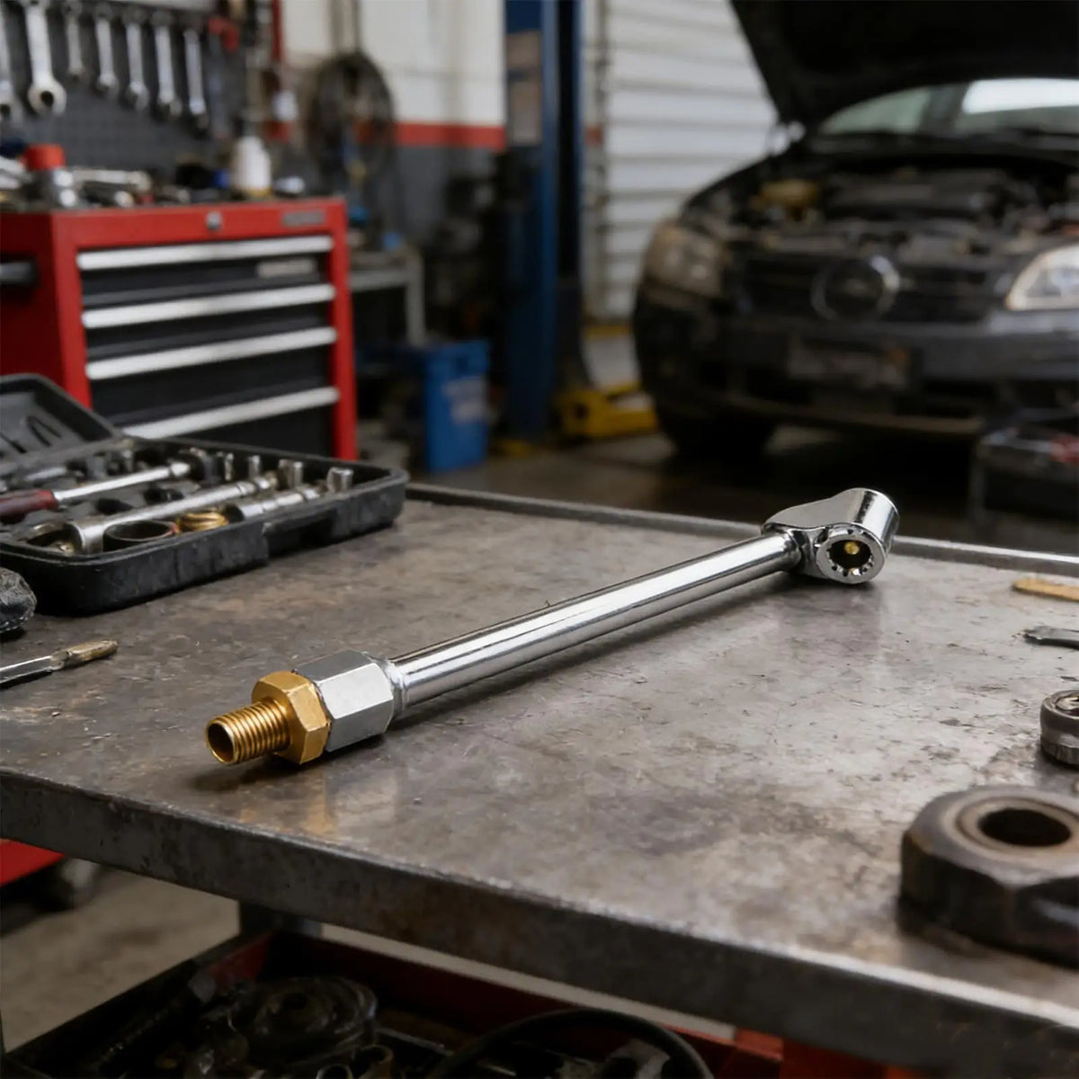 Quick-Connect Locking Air Chuck – Leak-Proof Tire Inflator Tool