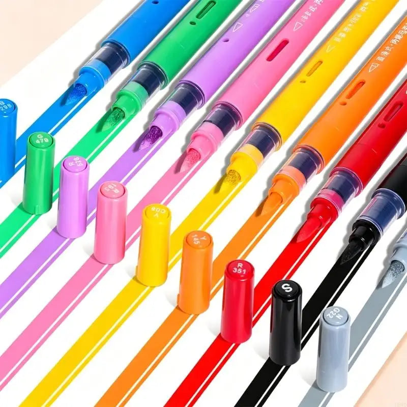 Acrylic Markers Set 12–60 Colors | Artists & Students