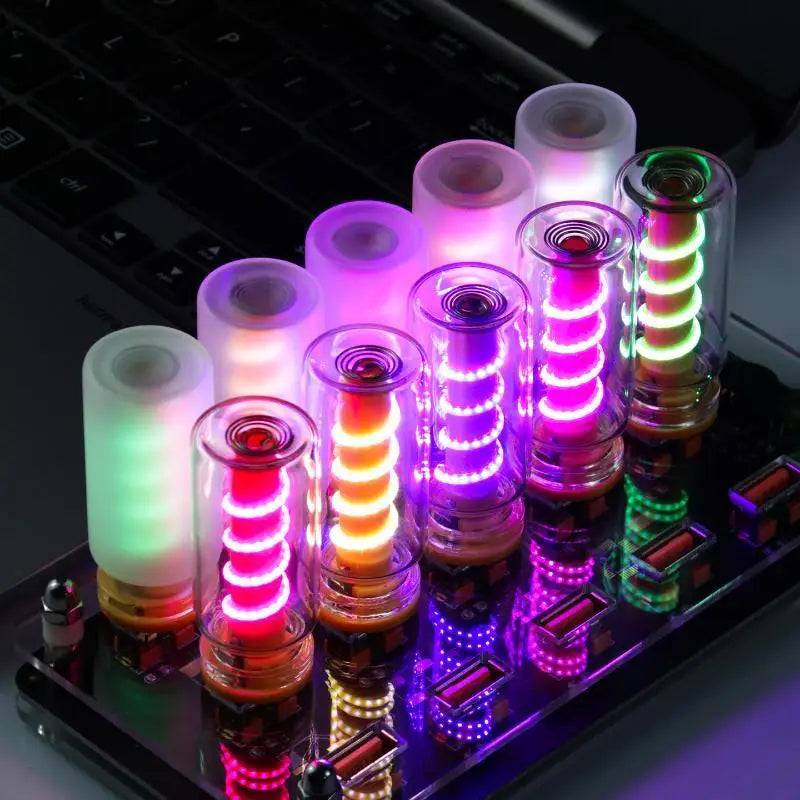 Retro USB Spiral LED Ambient Light – Dimmable Night Bulb