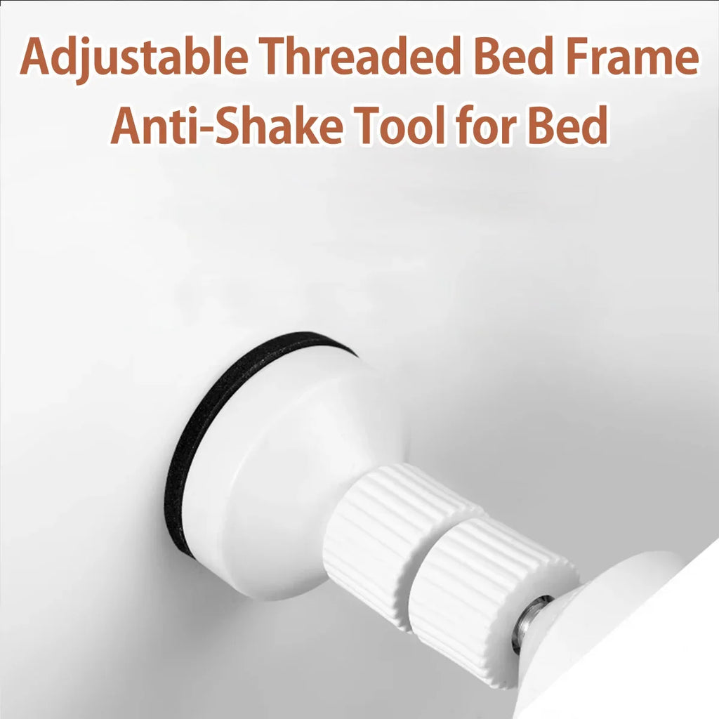 2Pcs Adjustable Bed Frame Anti-Shake Headboard Stopper Fixer