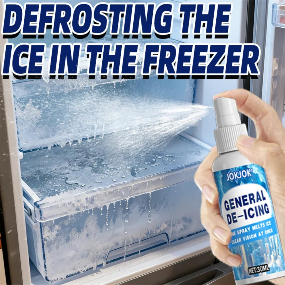 Refrigerator De-Icer Defroster Spray – Fast Frost Removal 30ml