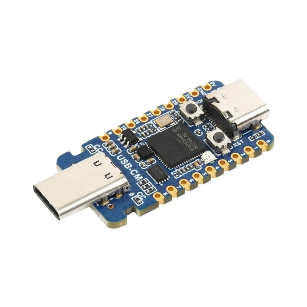 RP2350 Dual-Core USB-C Microcontroller Dev Board | ARM & RISC-V