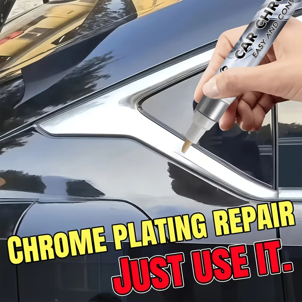 Chrome Repair Pen – Fix Scratches on Auto Parts & Wheel Hubs