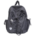Nixie Korean Plaid Backpack – Large Capacity Lightweight Bag