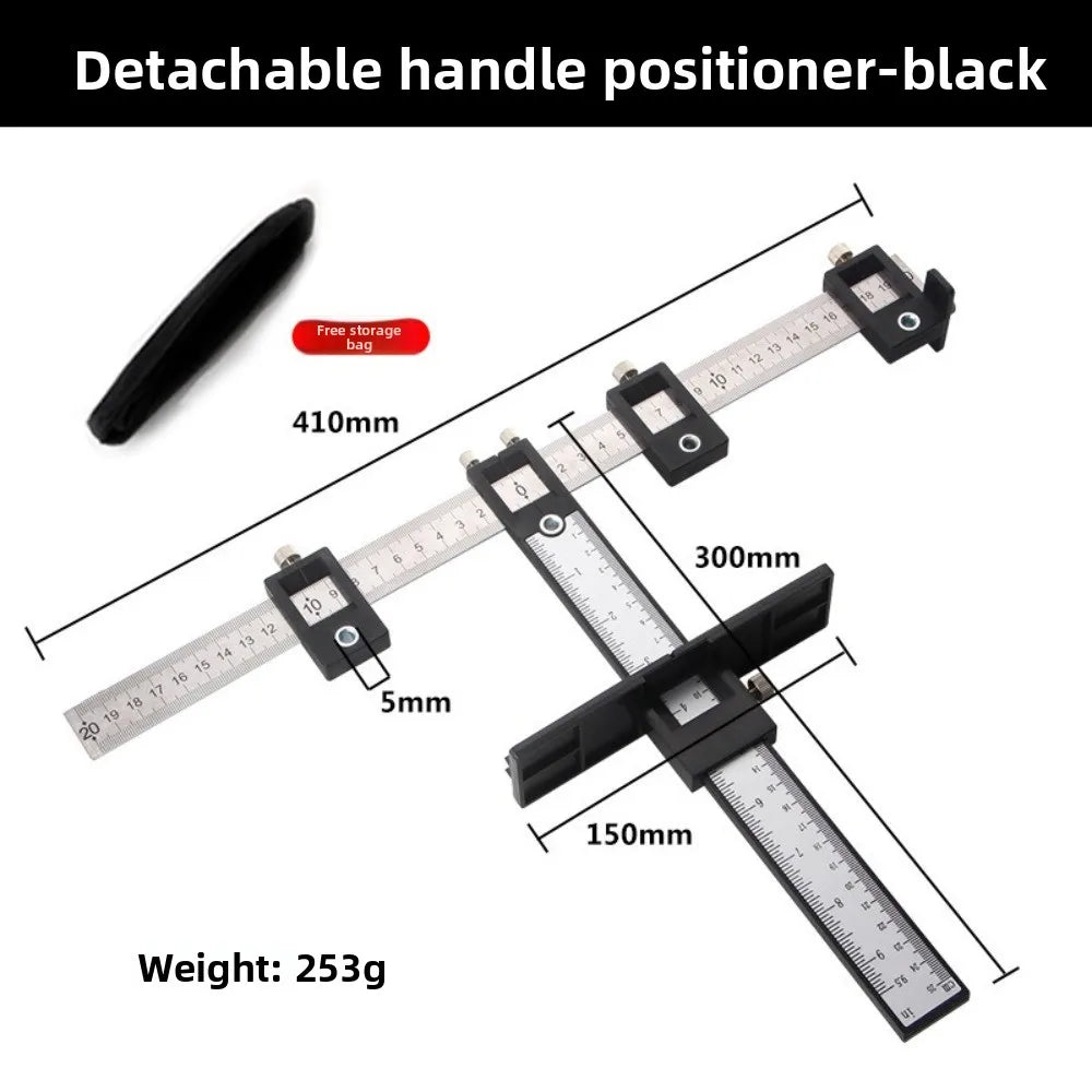 Adjustable Cabinet Hardware Jig – Dowelling & Drill Guide Tool