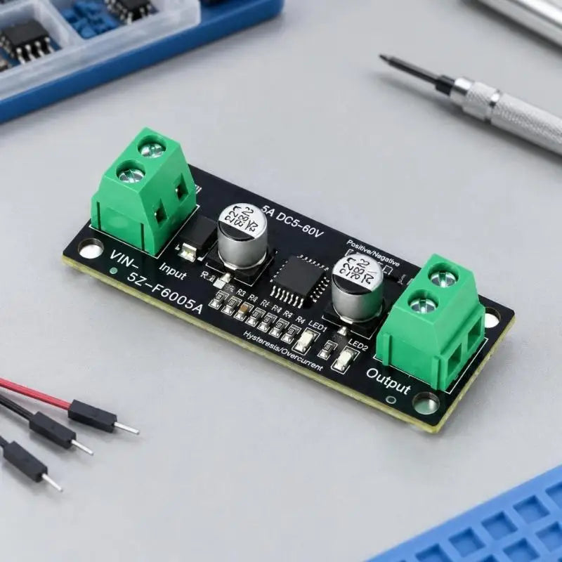 5A Electronic Circuit Breaker Module 5–60V DC | LED Indicators