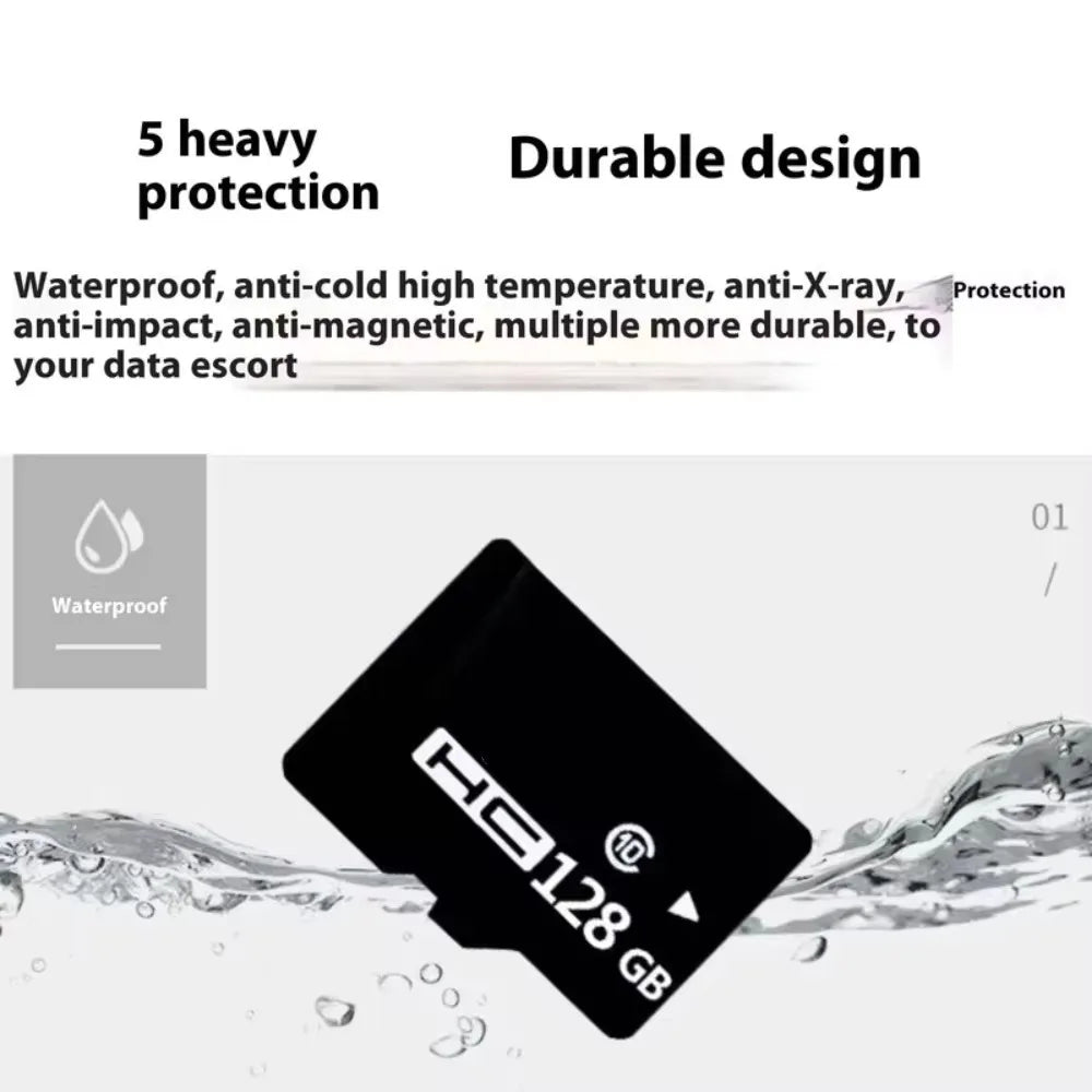 10PCS Class 10 Micro SD TF Flash Memory Cards 2GB–256GB