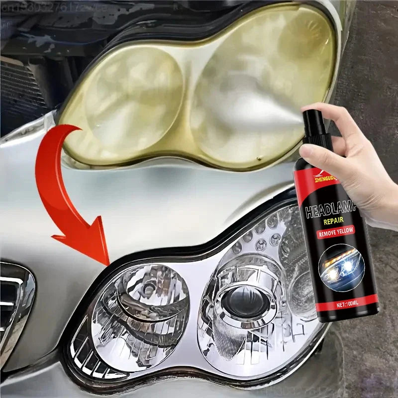 100ml Car Headlight Restoration Spray – Remove Oxidation
