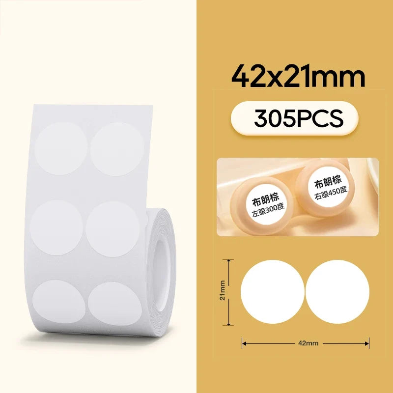 Niimbot Thermal Label Roll for B1 B21 B3S – Waterproof Stickers