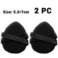Double-Sided Teardrop Makeup Puffs – Foundation & Powder Set