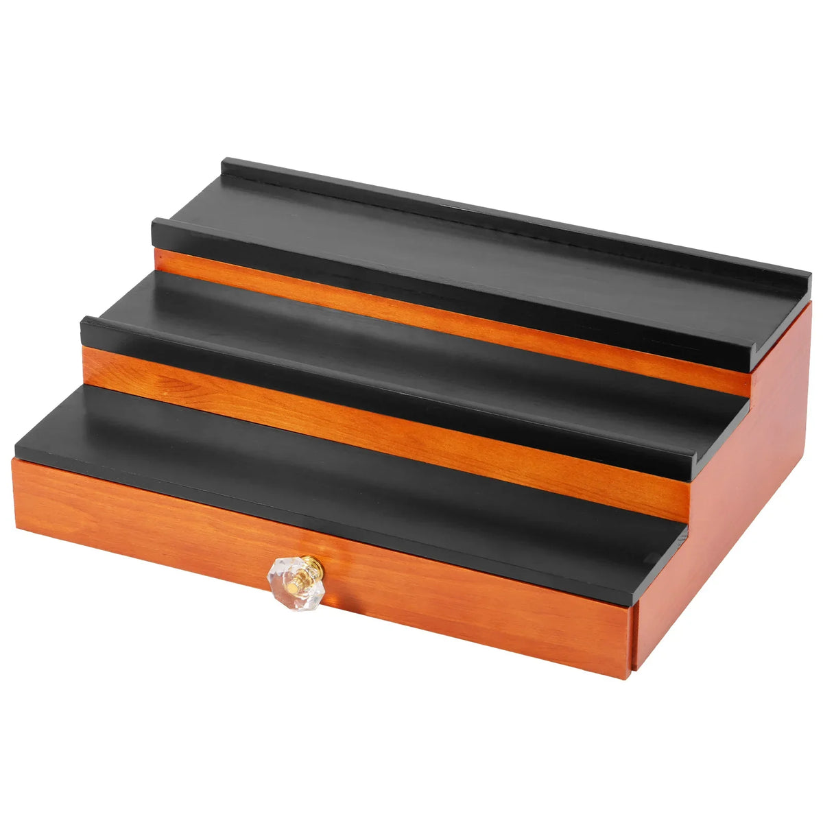 Wooden 3-Tier Perfume Organizer with Drawer | Nixie