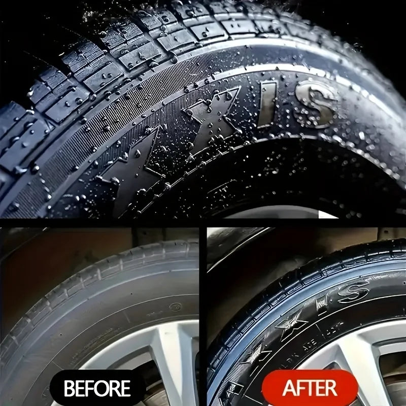 Car Interior Renovation Wax – Plastic, Rubber & Tire Polish