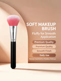 Large Fluffy Blush Brush – Contour, Powder & Highlighter Tool