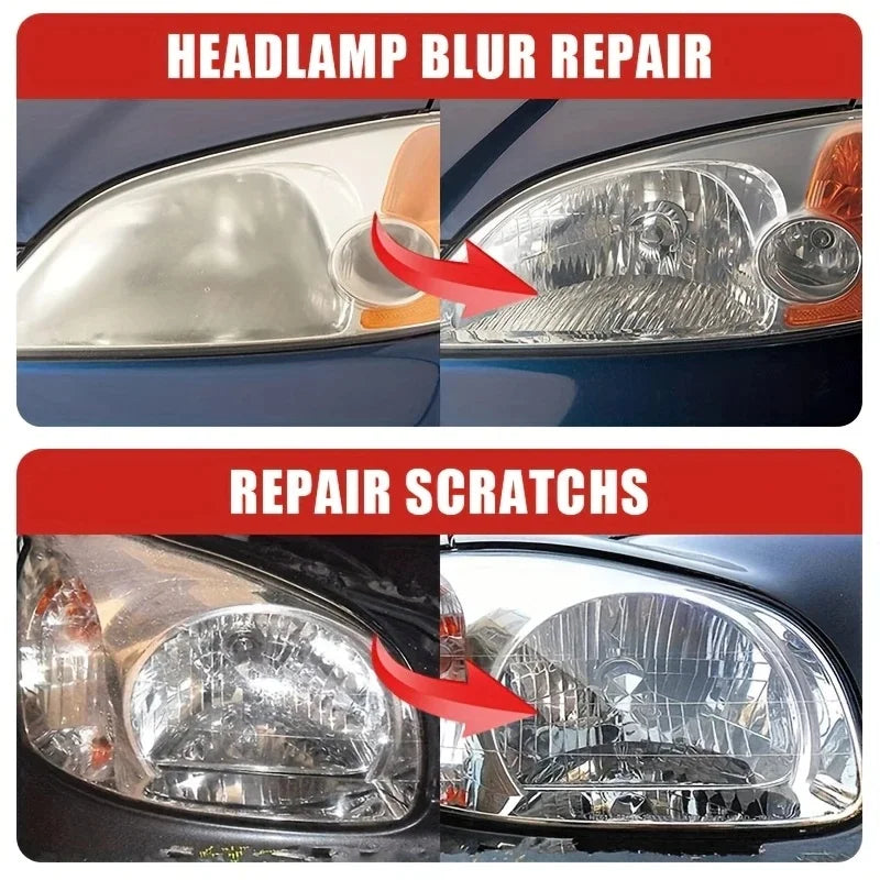 Car Headlight Restoration Kit – Polishing & Oxidation Remover