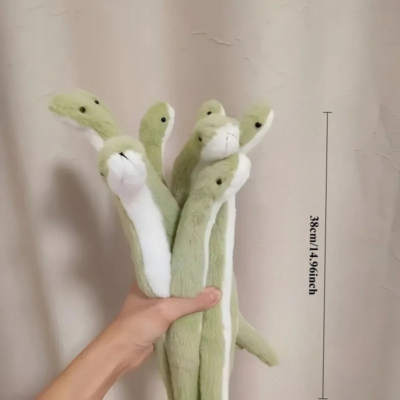 Year of the Snake Plush Keychain – Cute Green Snake Stuffed Toy