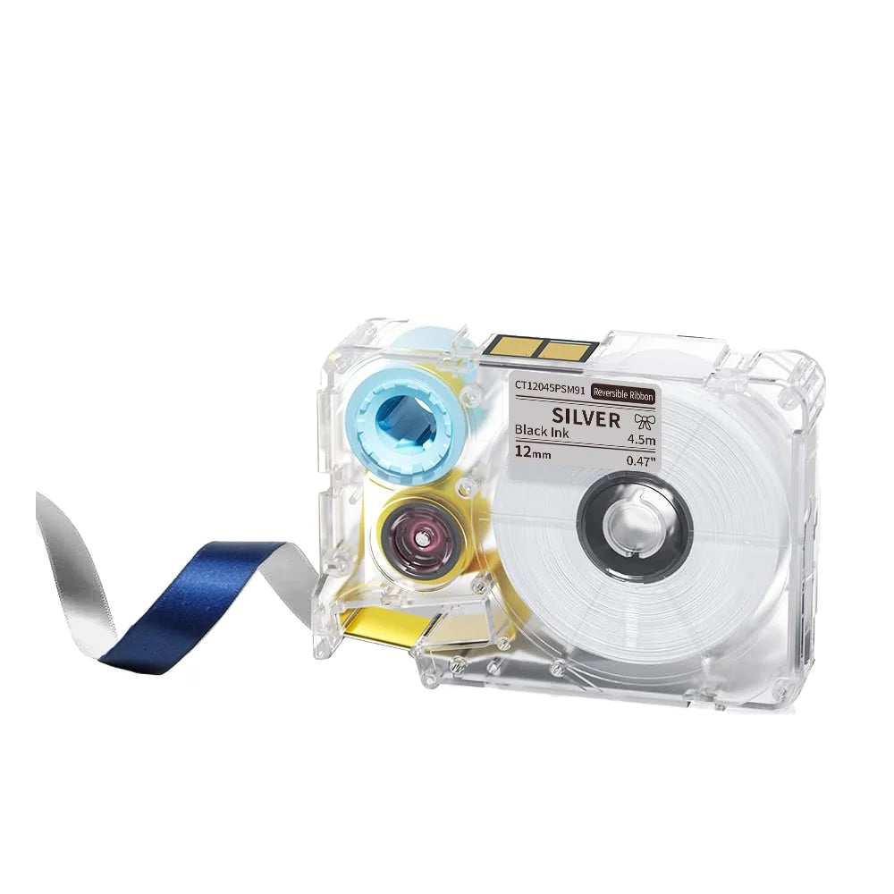Phomemo A30 P15 Two-Tone Satin Ribbon Cartridge 12mm × 4.5m