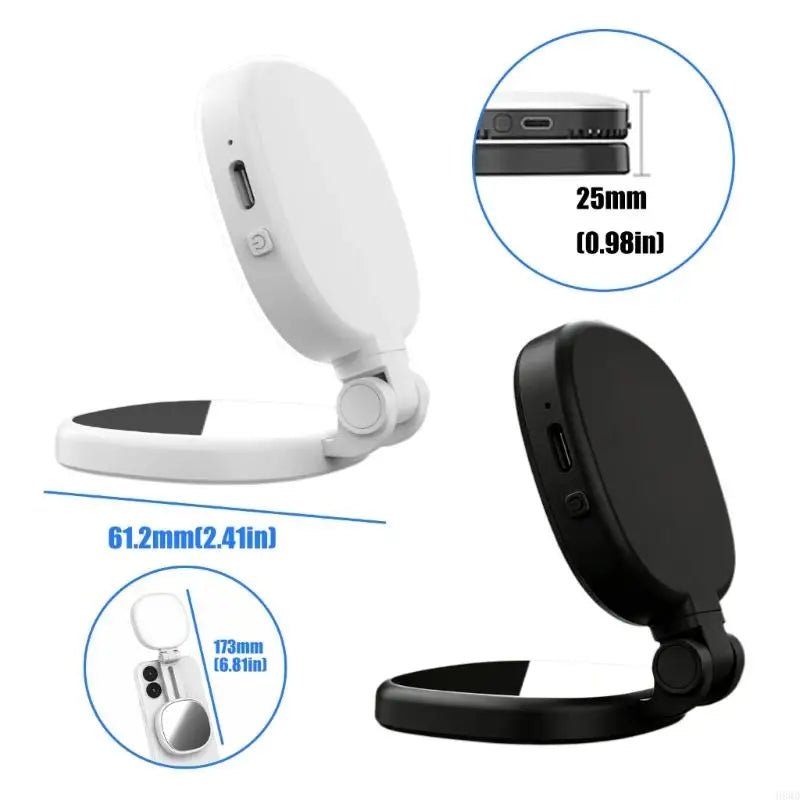 Smartphone Clip-On Fill Light | 3 Color Modes, Adjustable Brightness