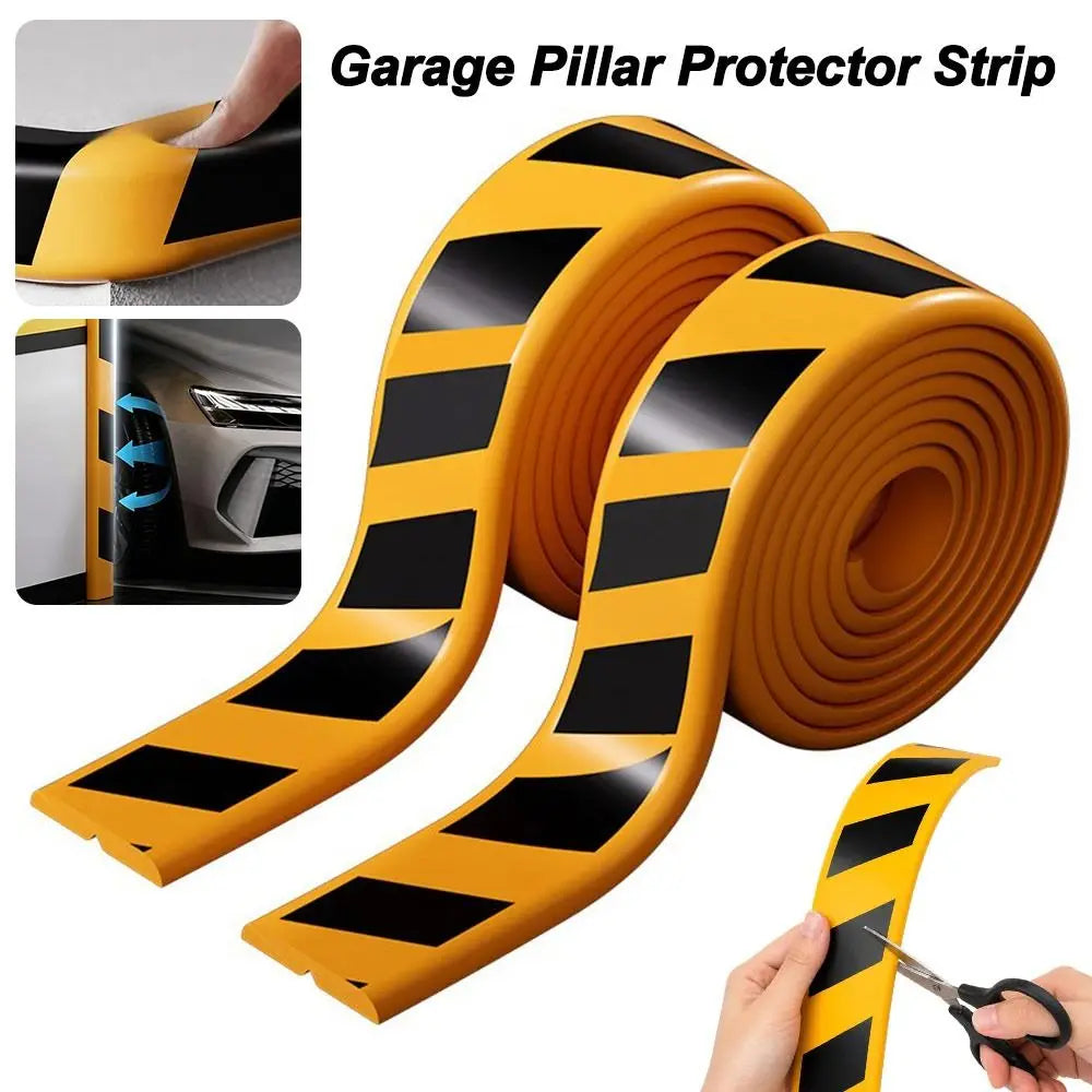 2M Self-Adhesive Garage Wall Guard Foam Corner Bumper Strip