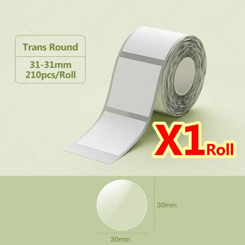 NiiMBOT Waterproof Label Paper for B1 B21 B3S Mini Printers