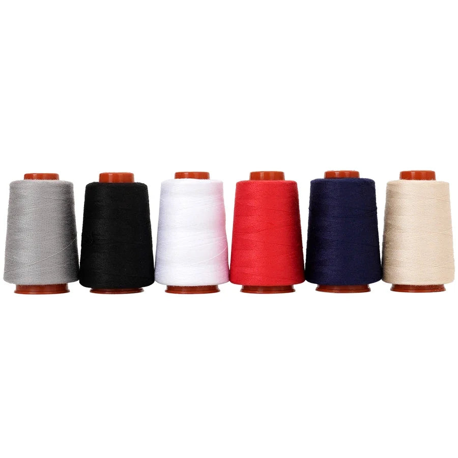 6 Rolls 402 Polyester Sewing Thread 800 Yards | Machine & Hand