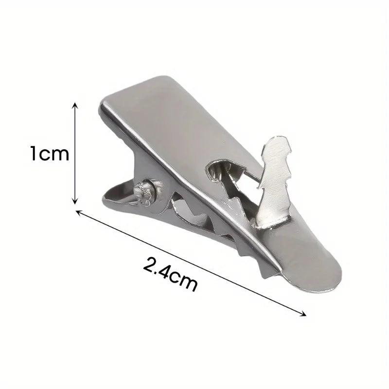 Mini Metal Ornament Clips for Christmas Tree, Wedding & Party