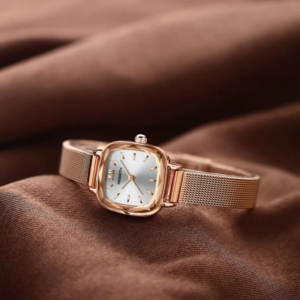 REBIRTH Women's Luxury Quartz Watch – Stainless Steel Band