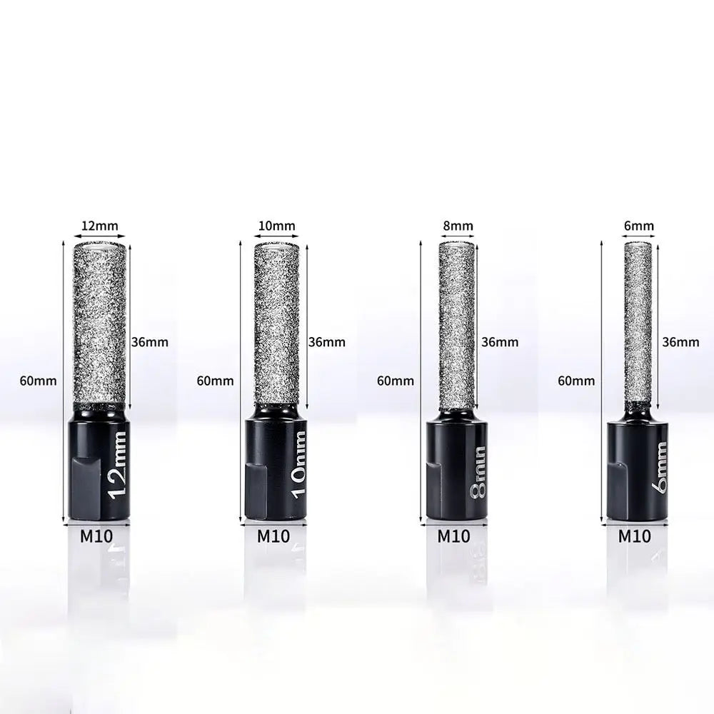 M10 Diamond Brazed Tile Drilling Bit 6-12mm | Angle Grinder