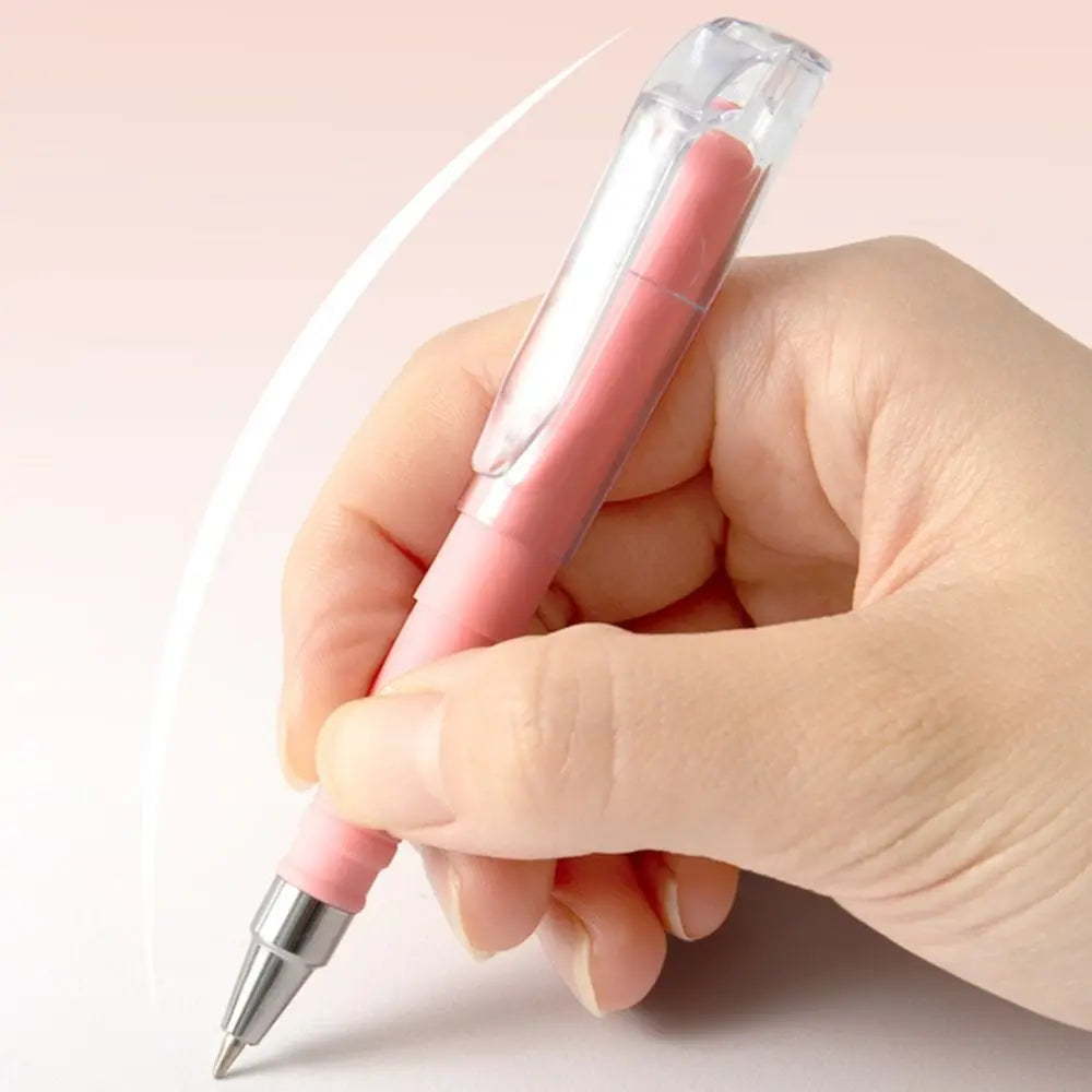 Morandi Mini Pocket Gel Pen – Quick-Dry Black Ink 0.5mm