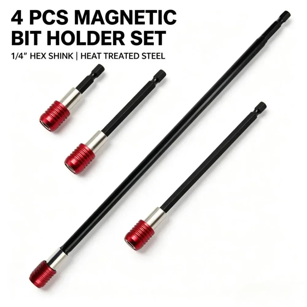 Hex Screwdriver Extension Rod Quick Release Self-Locking 300mm