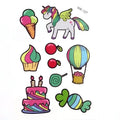 Kids Cartoon Animal Temporary Tattoo Stickers – 1 or 10 Sheets