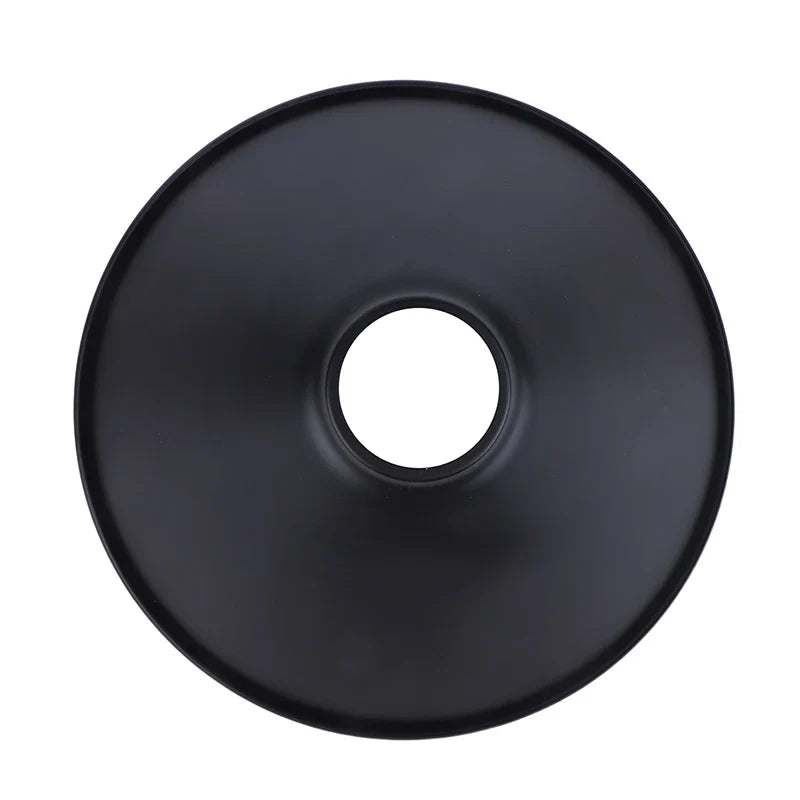Black Iron Industrial Lampshade E27 – Retro Chandelier Shade