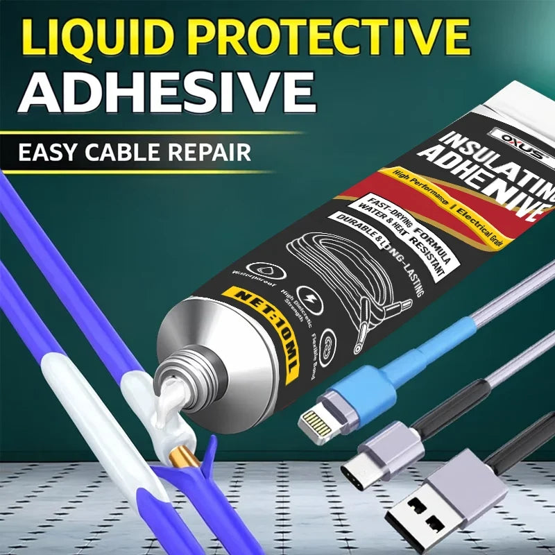 Waterproof Liquid Electrical Tape – Fast-Dry Insulation Glue