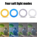 Ring Flash Light LCD 7 Modes & 8 Adapters for DSLR Camera