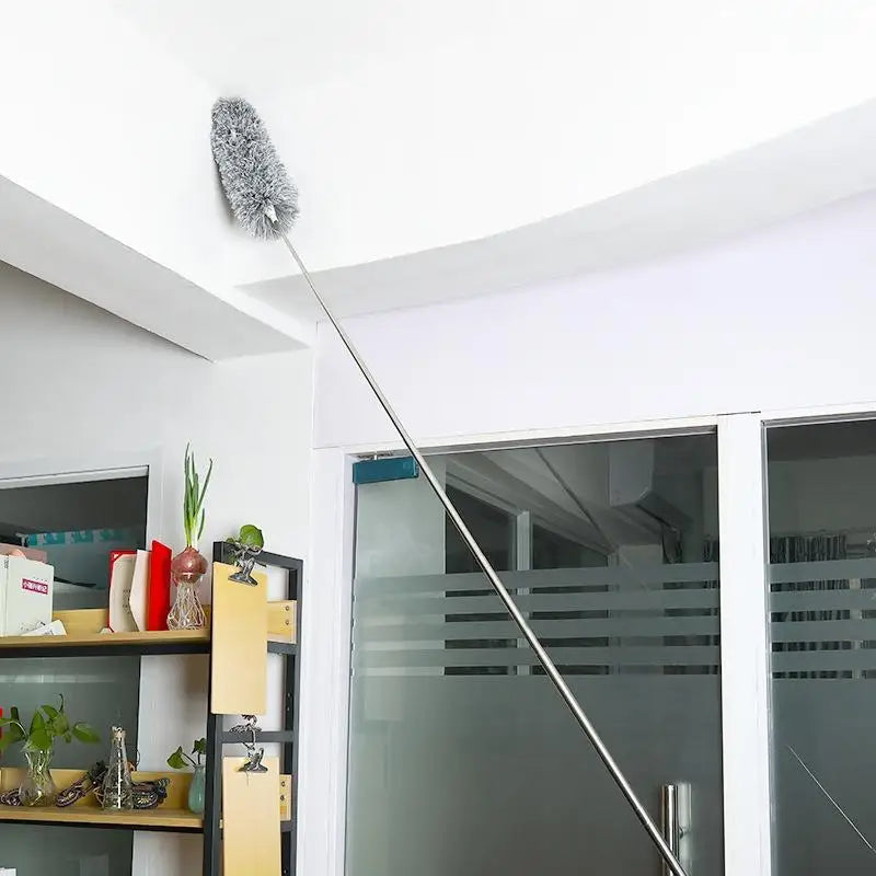 280CM Telescopic Microfiber Duster – Bendable Extendable Handle