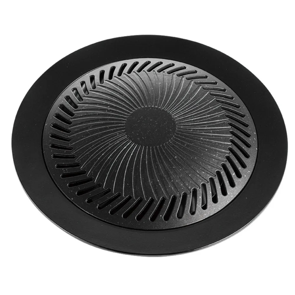 KOSUN Aluminum Korean Grill Pan – Nonstick Portable BBQ Tray