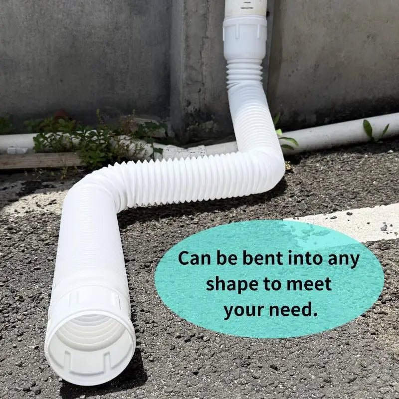 Flexible Telescopic PP Ventilation Exhaust Pipe – Kitchen & Bathroom