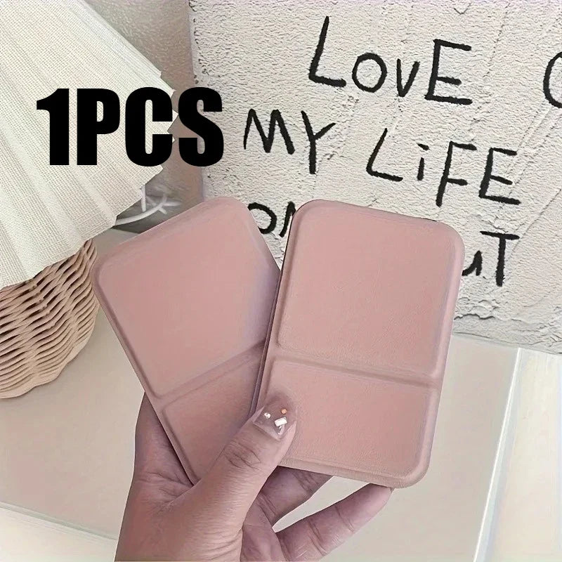 Nixie Mini Pink Foldable HD Makeup Mirror | Travel & Dorm