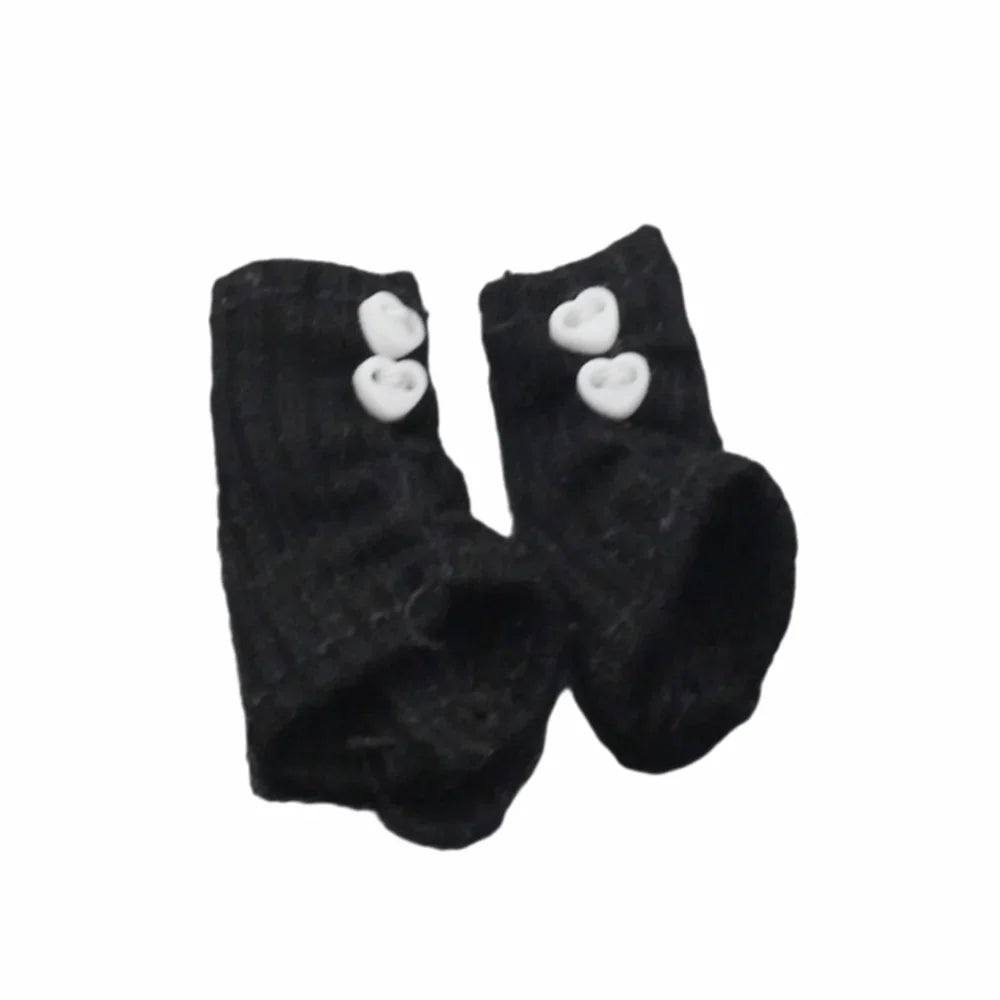 OB11 BJD Doll Socks – Lolita Knit Stacking Socks 1/6 Scale