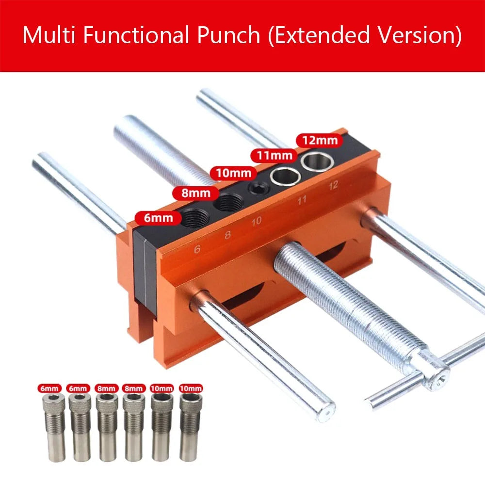 Vertical Drill Locator Clamp – Precision Wood Hole Positioner