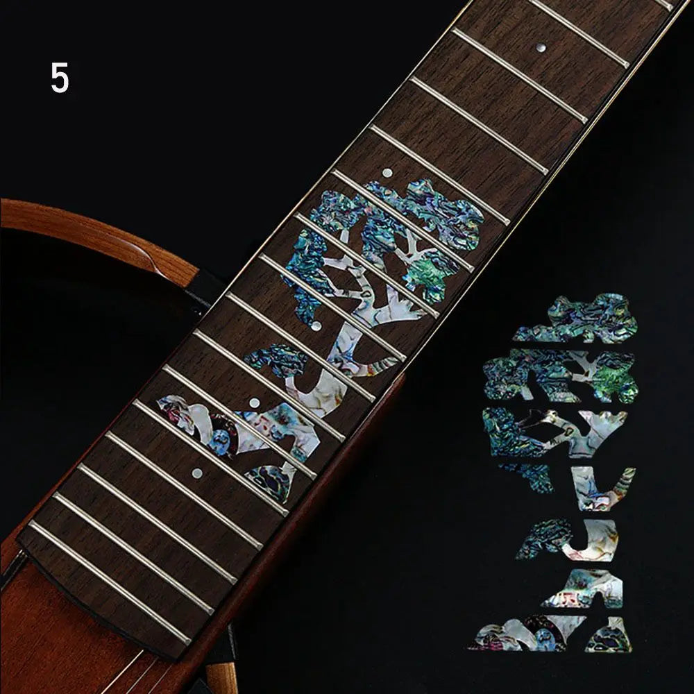 Guitar Fretboard Stickers – Ultra Thin Cross Inlay Decals