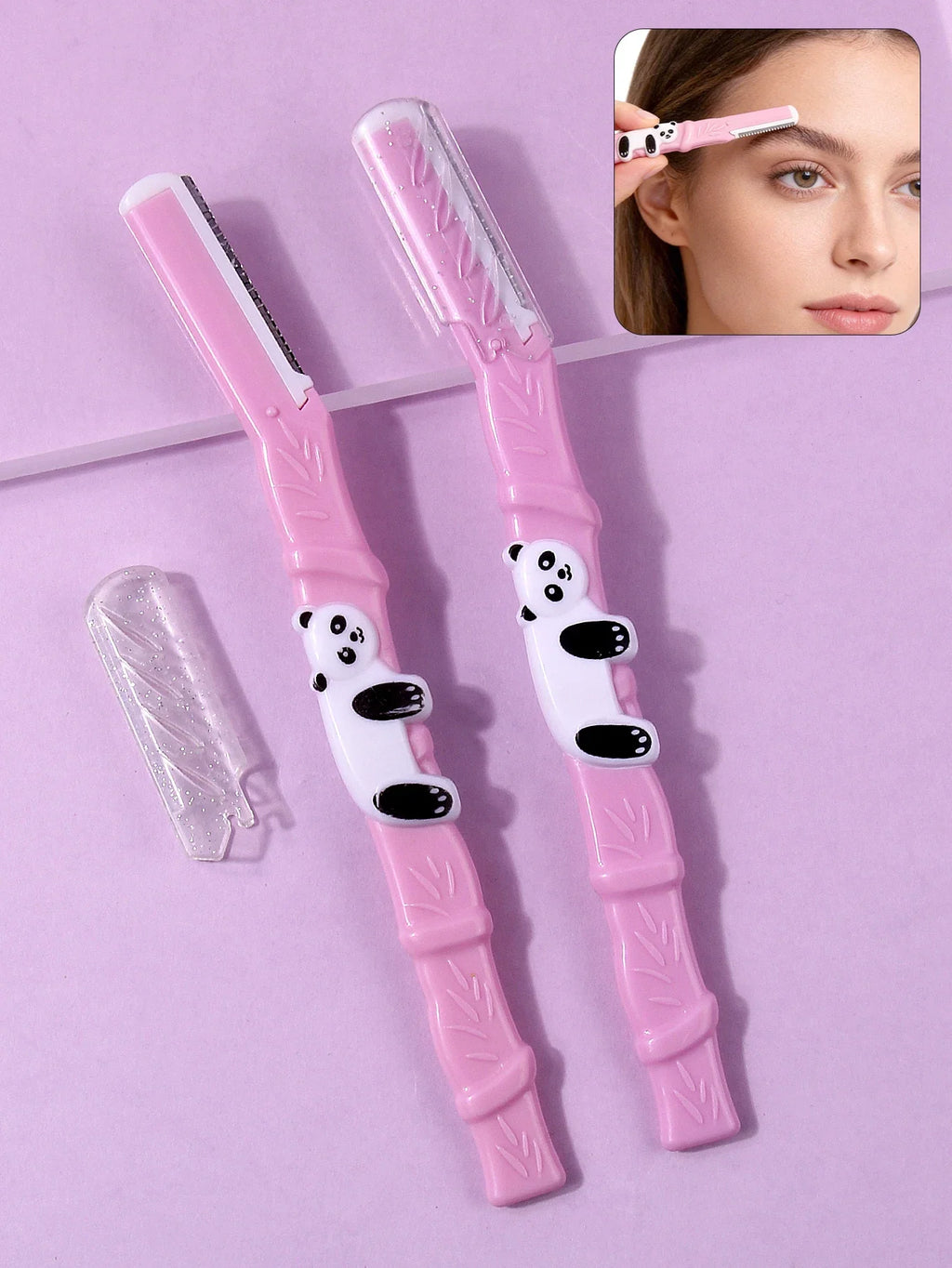 9PCS Mini Makeup Brush Set – Travel Foundation & Eyeshadow Kit