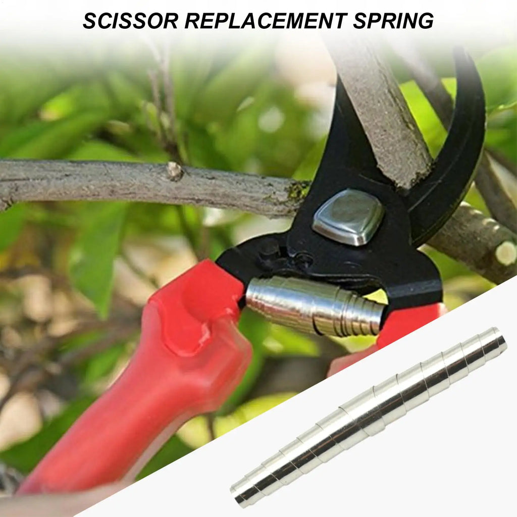 Stainless Steel Pruning Shear Replacement Spring | 6/7/8cm