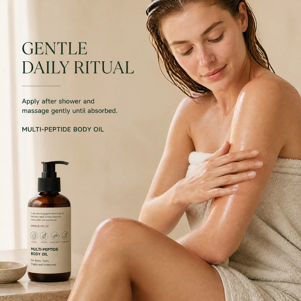 240ml Nixie Body Massage Oil – Moisturizing & Non-Greasy