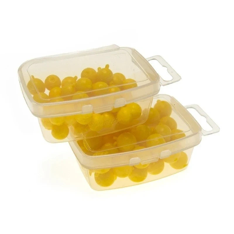 40/50Pcs Corn Flavor Floating Ball Carp Fishing Soft Bait Lures