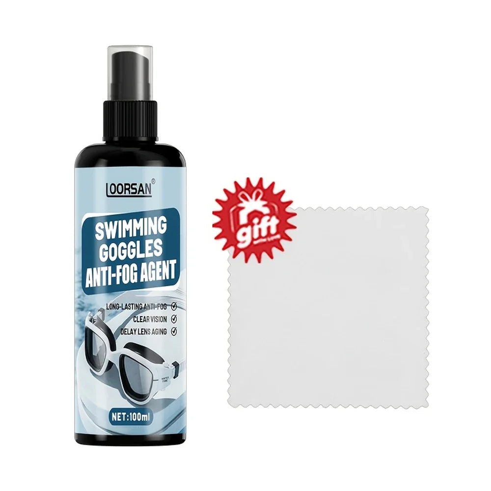 LOORSAN Anti-Fog Spray for Goggles & Eyewear – 100ml