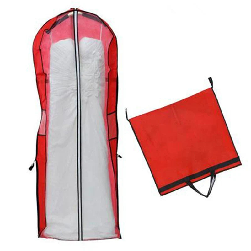Wedding Dress Dust Cover Bag 150cm/180cm – Foldable Gown Storage