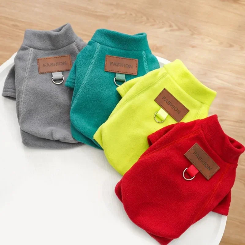 Winter Dog Hoodie – Soft Warm Sweatshirt for Small Dogs & Cats