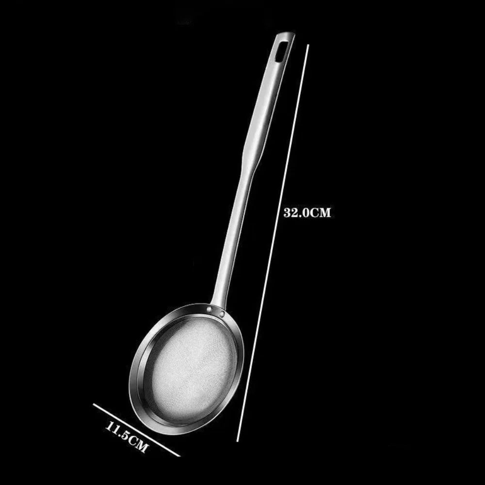 Stainless Steel Oil Strainer Fine Mesh Skimmer Spoon | S & L