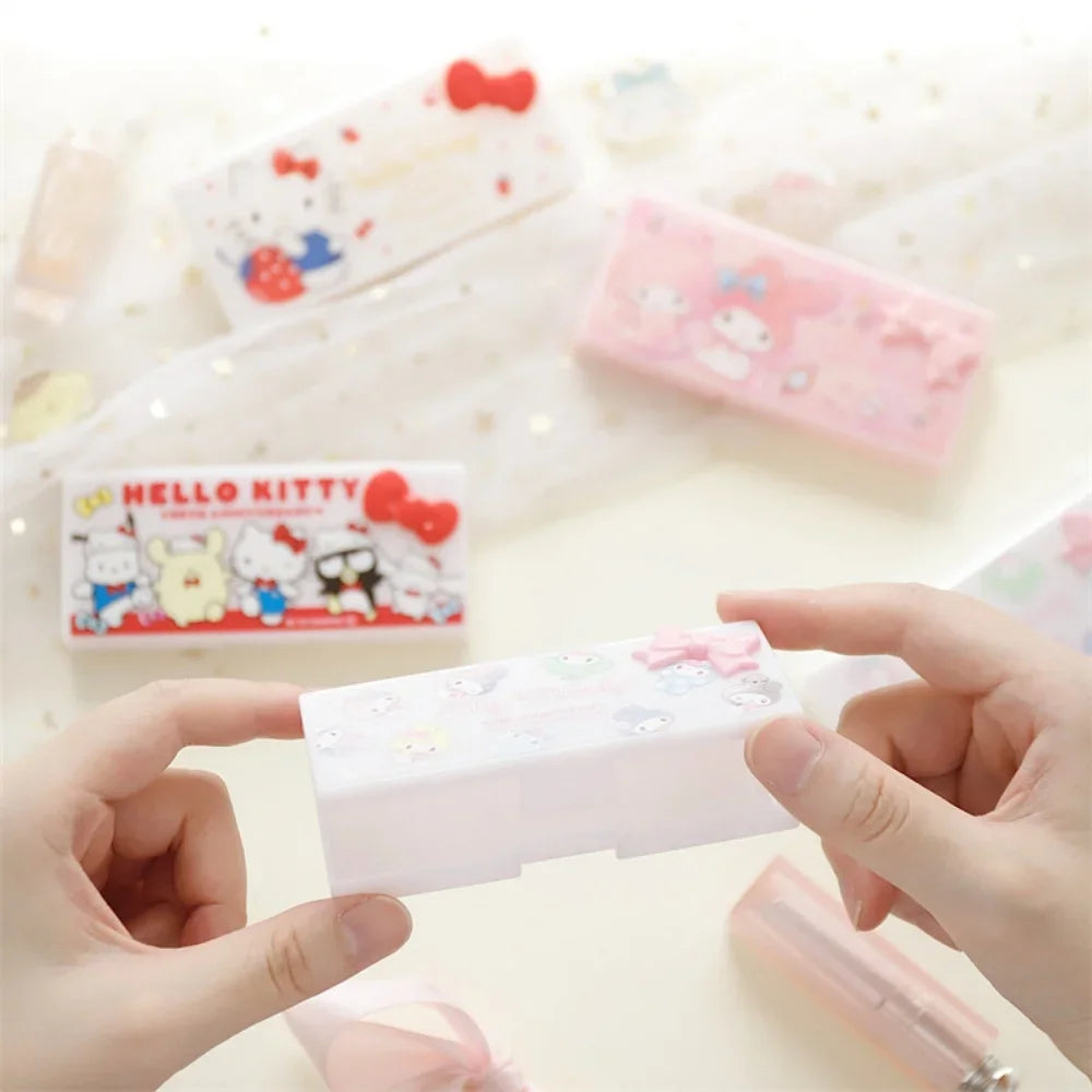 Sanrio Hello Kitty & My Melody Mini Desktop Storage Box
